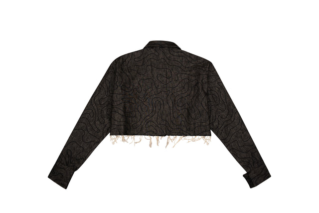 Cropped Thread Theory Jacket