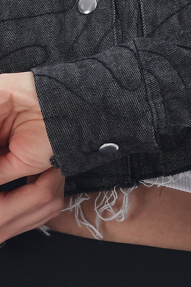 CROPPED THREAD THEORY JACKET