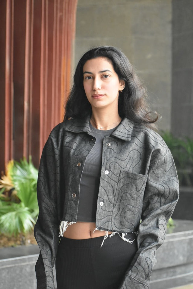 Cropped Thread Theory Jacket