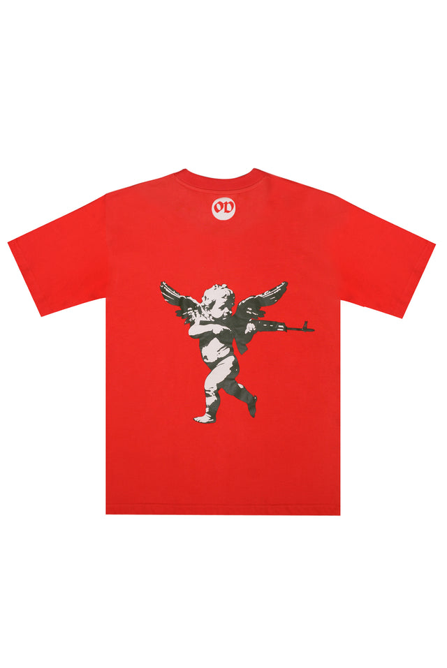 back mockup of unisex cupid god tee from outdrip 