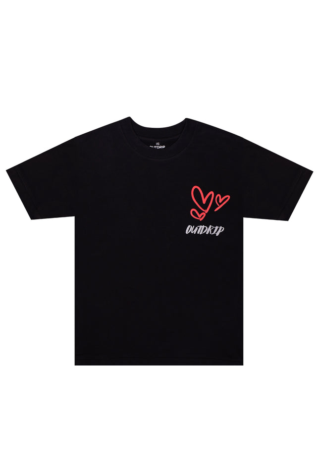 front mockup of unisex forever is a lie tee from outdrip