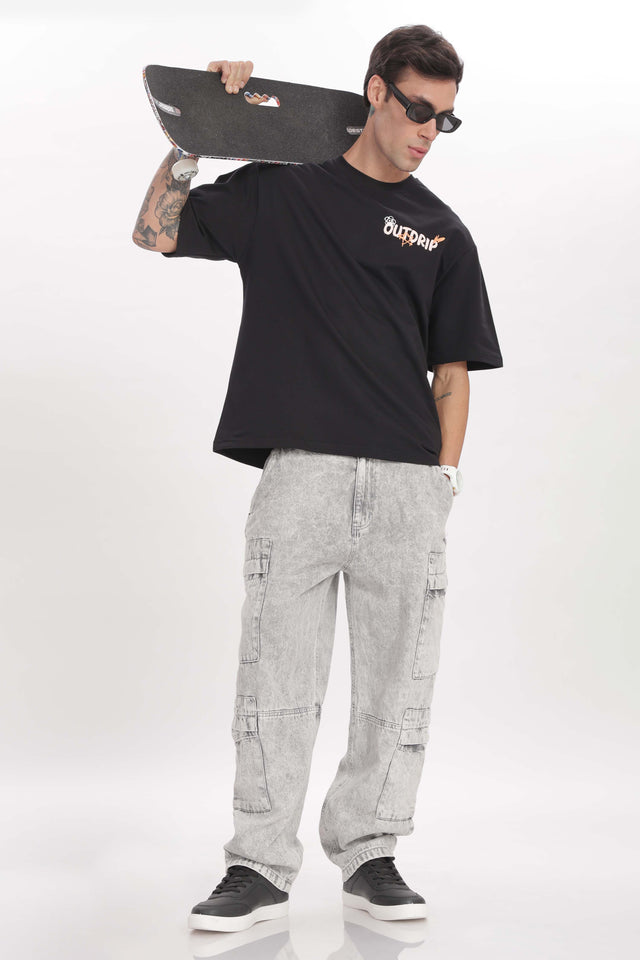 male model photo of him wearing dare2drip tee from outdrip 