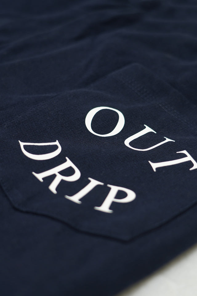 Detailed close-up of OD BASIC JOGGER – high-quality sticker print with crisp finish on durable 350 GSM fabric